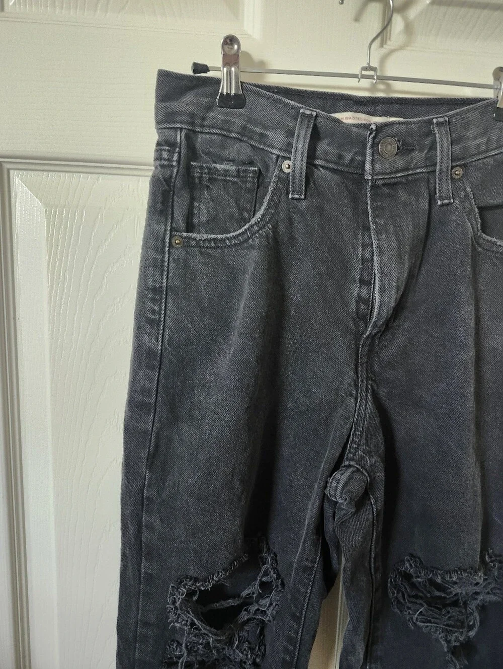 Levis black high